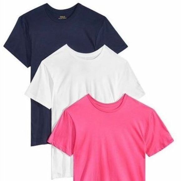 Polo Ralph Lauren 3-Pack Men Classic Crewneck Tees - Picture 6 of 6